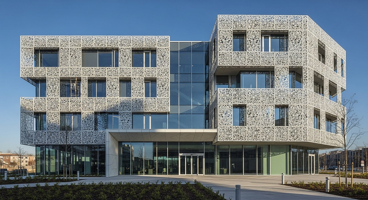 Fachadas a base de Celiosis laser